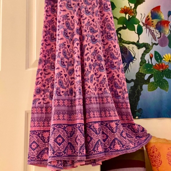 🌺🎉HP🎉🌺 Spell & The Gypsy Journey Strappy Maxi Dress Mulberry - Picture 12 of 16